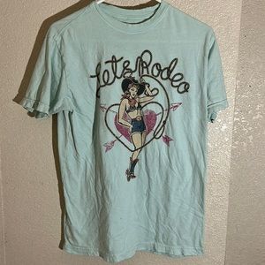 Let’s rodeo tee